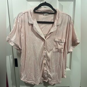 Kate Spade Pink White Heart Pajama set OPEN TO OFFERS